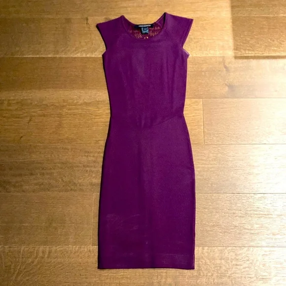 French Connection Bodycon With Lace Back French Connection Bodycon With Lace Back